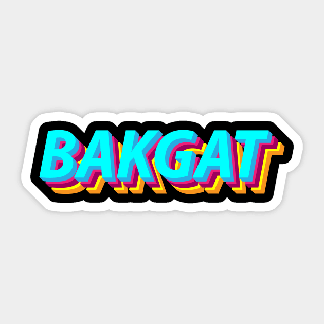 Bakgat Sticker by Arend Studios